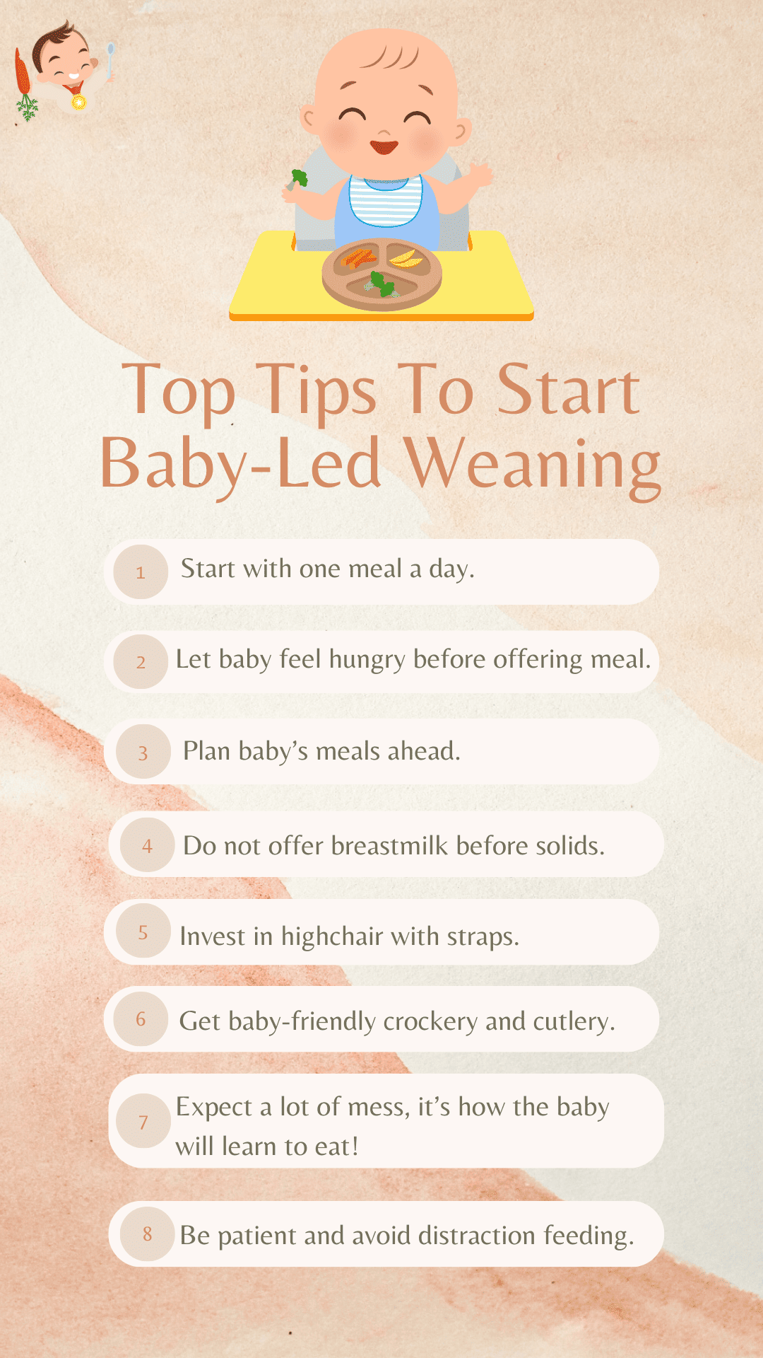 A Guide to Best First Foods for Baby-Led Weaning